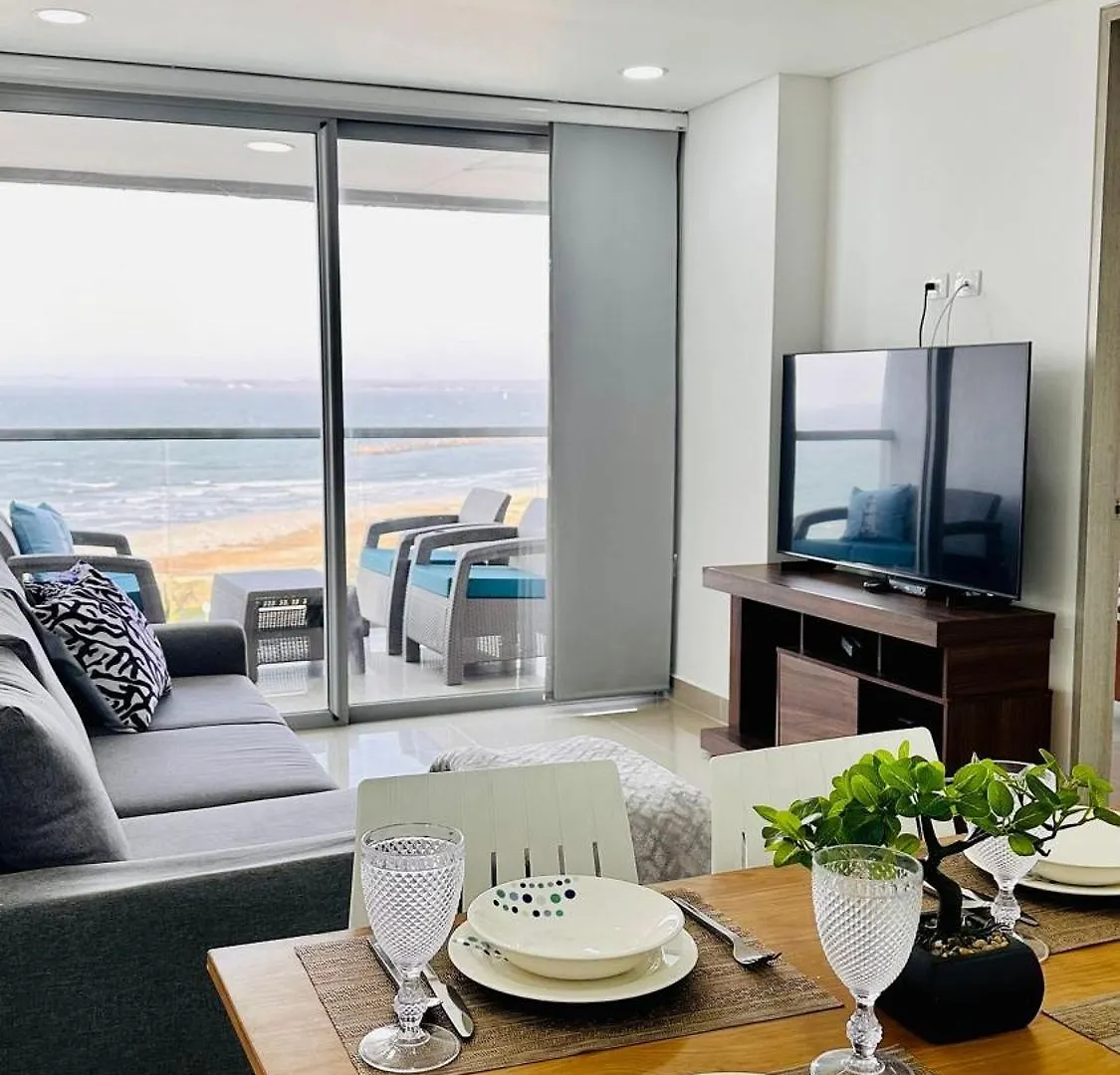 Od805 Acogedor Vista Al Mar Piscina Vista Infinita Lägenhet Cartagena