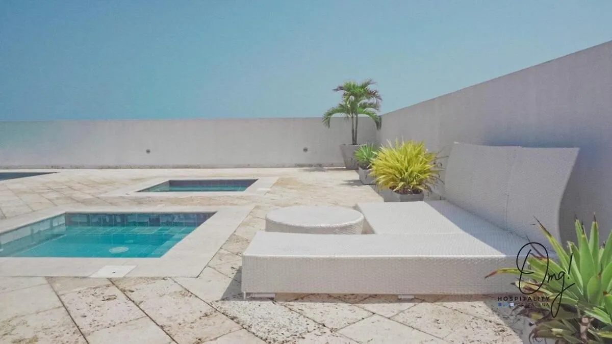 Od805 Acogedor Vista Al Mar Piscina Vista Infinita Lägenhet Cartagena