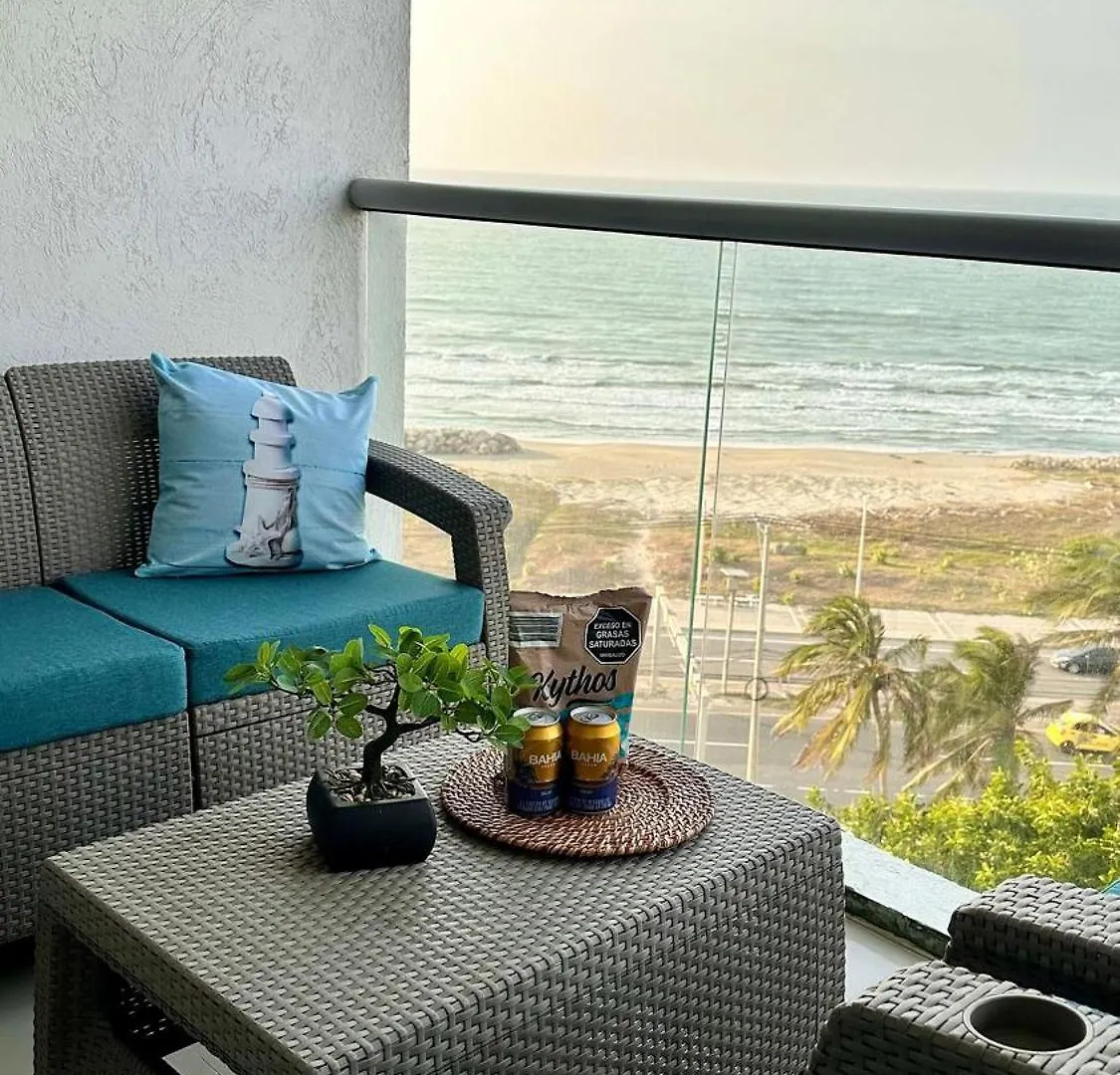 Od805 Acogedor Vista Al Mar Piscina Vista Infinita Apartment Cartagena